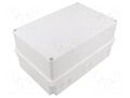 Enclosure: junction box; X: 150mm; Y: 235mm; Z: 115mm; wall mount JONEX JX-PK-11-WH