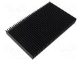 Heatsink: extruded; grilled; universal; black; L: 150mm; W: 245mm FISCHER ELEKTRONIK SK/118/150/SA