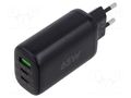 Power supply: switching; mains,plug-in; 5VDC; 65W; 107x45.37x31mm Goobay ZSI-65407