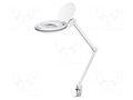 Desk magnifier; with backlight; 3dpt; Ø127mm; Illumination: LED GOOBAY GOOBAY-60360