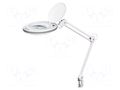 Desk magnifier; with backlight; 3dpt; Ø127mm; Illumination: LED GOOBAY GOOBAY-60361