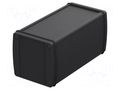 Enclosure: with panel; ALUBOS; X: 84mm; Y: 150mm; Z: 82mm; aluminium BOPLA ABP880-0150-SET
