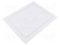 Access door; polypropylene; white; 200x250mm; DR DOSPEL S.A. 007-1244