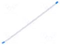 FFC tape; Cores: 6; Tape ph: 0.5mm; L: 152mm; 500mA; 60V; FFC5-TIN GCT 05-06-A-0152-A