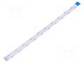 FFC tape; Cores: 12; Tape ph: 0.5mm; L: 152mm; 500mA; 60V; FFC5-TIN GCT 05-12-D-0152-A