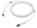 Fiber patch cord; OS2; LC/APC,both sides; 2m; LSZH; white LOGILINK FC0LC02