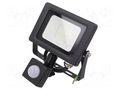 Lamp: LED flood light; 230VAC; 10W; 6400K; CRImin: 80; 800lm GTV Poland LD-INEXT10W-64