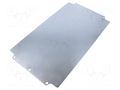 Mounting plate; galvanised steel; EUROMAS BOPLA MA168/170