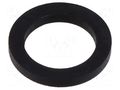 Gasket; NBR caoutchouc; Thk: 2mm; Øint: 11.7mm; NPT1/4"; black TE Connectivity 1SNG609027R0000