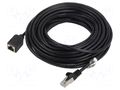 Extender Ethernet; RJ45 socket,RJ45 plug; F/UTP; 5e; stranded; Cu GOOBAY GOOBAY-73390