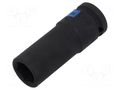 Socket; 6-angles,socket spanner,impact; HEX 18mm; 1/2"; long KING TONY KT-443518M
