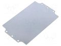 Mounting plate; galvanised steel; EUROMAS BOPLA MA118