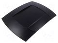 Enclosure: multipurpose; X: 218mm; Y: 289mm; Z: 46mm; ABS; black SUPERTRONIC PP104N