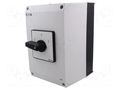 Switch: cam switch; Stabl.pos: 3; 63A; 2-0-1; in housing; Poles: 4 EATON ELECTRIC T5B-4-8213/I4