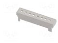 Terminals cover; 4M Modulbox One; grey; Holes no: 8; 7.65mm ITALTRONIC IT-P05040204T