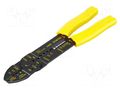 Tool: multifunction wire stripper and crimp tool; Wire: round STANLEY STL-STHT0-75414