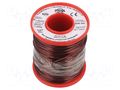 Coil wire; single coated enamelled; 1.3mm; 1kg; -65÷200°C INDEL DNE1.30-1.00