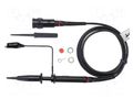 Probe: for oscilloscope; passive; 200MHz; Uin max: 600V; BNC plug UNI-T UT-P05
