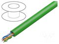 Wire; HELUKAT® 300,U/UTP; 4x2x24AWG; 6; wire; Cu; Insulation: PE HELUKABEL HELUKAT300-804766