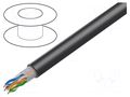 Wire; HELUKAT® 300,U/UTP; 4x2x24AWG; 6; wire; Cu; Insulation: FRNC HELUKABEL HELUKAT300A-805683