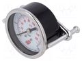 Manometer; 0÷12bar; non-aggressive liquids,inert gases; 50mm PNEUMAT M50A.NC012G18