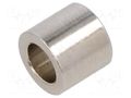 Spacer sleeve; 9mm; cylindrical; brass; nickel; Out.diam: 10mm DREMEC DR3110/6.2X9