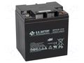 Re-battery: acid-lead; 12V; 28Ah; AGM; maintenance-free; 9.12kg B.B. Battery ACCU-BPS28-12D/BB