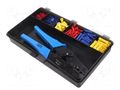 Kit: for crimping push-on connectors, terminal crimping PARTEX PA-KIT-INS1