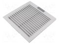 Fan: AC; axial; IP55; 204x204x37mm; RAL 7035 Alfa Electric ALFAATV3000V