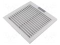 Fan: AC; axial; IP55; 204x204x37mm; RAL 7035 Alfa Electric ALFAATV3000V