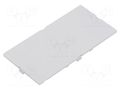 Front panel; light grey; 1597 HAMMOND HM-1597D5MPH