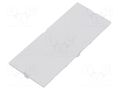 Front panel; light grey; 1597 HAMMOND HM-1597D6MPH