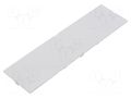 Front panel; light grey; 1597 HAMMOND HM-1597D9MPH
