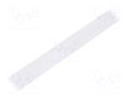 Cover for LED profiles; white; 1m; Kind of shutter: E; slide TOPMET TOP-A2000138
