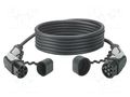 Cable: eMobility; 1x0.5mm2,5x1.5mm2; 480V; 16.63kW; IP44; 6m; 20A PHOENIX CONTACT 1027853