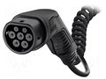 Cable: eMobility; 1x0.5mm2,3x6mm2; 250V; 8kW; IP44; wires,Type 2 PHOENIX CONTACT 1056575