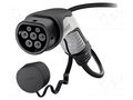 Cable: eMobility; 1x0.5mm2,5x6mm2; 480V; 26.6kW; IP44; three-phase PHOENIX CONTACT 1072636