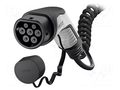 Cable: eMobility; 1x0.5mm2,5x2.5mm2; 480V; 16.63kW; IP44; 4m; 20A PHOENIX CONTACT 1627128