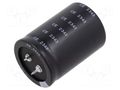 Capacitor: electrolytic; SNAP-IN; 10000uF; 80VDC; Ø35x50mm; ±20% AISHI ELK1BM103R50KT
