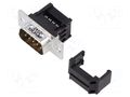 PIN: 9; male; for cable AMPHENOL COMMUNICATIONS SOLUTIONS L17DEFRA09PC309