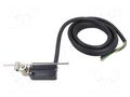 Limit switch; adjustable plunger, length R 19-116mm; NO + NC PIZZATO ELETTRICA NAB112LE-DN2