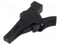 Crocodile clip; 32A; 1kV; black; Grip capac: max.34mm SCHÜTZINGER SAK9230NI-SW