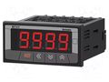 Meter; DC voltage; 100÷240VAC; on panel; MT4Y; Display: LED; 14.2mm AUTONICS MT4Y-DV-4N