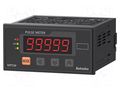 Counter: electronical; LED; pulses/speed/time; 24÷48VDC; 24VAC AUTONICS MP5W-21