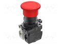 Switch: emergency stop; 22mm; Stabl.pos: 2; NC x2; red; mushroom AUTONICS SF2ER-E2R2B