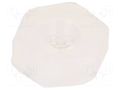 Nut; hexagonal; M2,5; 0.45; polyamide; 5mm KEYSTONE KEYS4687