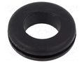 Grommet; Ømount.hole: 26.97mm; Øhole: 19.05mm; rubber KEYSTONE KEYS755