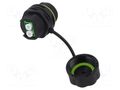 Connector: fiber optic; socket; LC; for panel mounting; ways: 2 LOGILINK LOG-FA05LC1