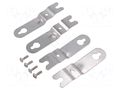 Set of clips; stainless steel; ENYSTAR; 4pcs. HENSEL HENSEL-FP-AL-40