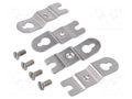 Set of clips; stainless steel; Mi; 4pcs. HENSEL HENSEL-MI-AL-40